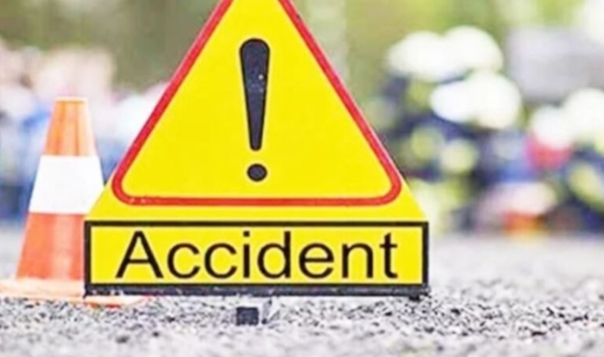 सड़क हादसे में दो की दर्दनाक मौत,एक गंभीर रूप से घायल 