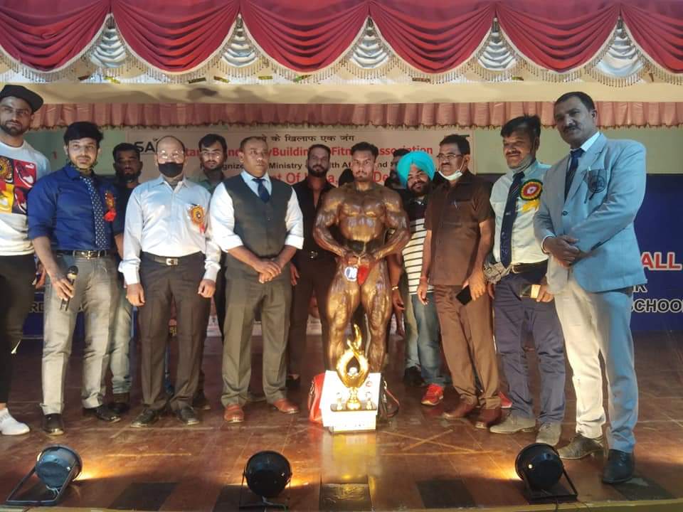 देहरादून के अभिषेक बिष्ट के नाम रहा बॉडी बिल्डिंग का खिताब