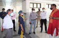 विधायक राज कुमार ठुकराल ने लिया मेडिकल कालेज में बने कोबिड सेंटर का जिलाधिकारी के साथ लिया जायज़ा 