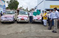 दो कोविड-मोबाइल सैम्पलिंग वाहनों को विधायक राजेश शुक्ला ने हरी झंडी दिखा कर किया रवाना  