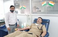 मिशन हौसला : पुलिस ने 'रक्तदान' कर इंसानियत की मिसाल पेश की