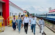 रेलवे बोर्ड की यात्री सुविधा समिति (पीएसी) उत्तर क्षेत्र ने लालकुआँ रेलवे स्टेशन का निरीक्षण किया