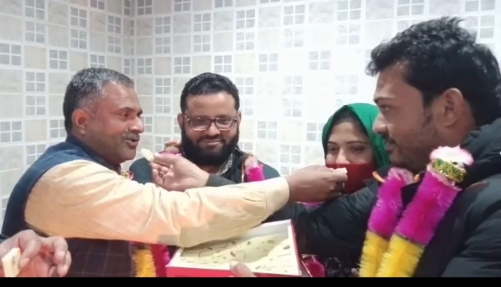 उत्तराखण्ड वक्फ बोर्ड के नवनियुक्त सदस्य मोहम्मद हसन नूरी का काशीपुर में हुआ जोरदार स्वागत