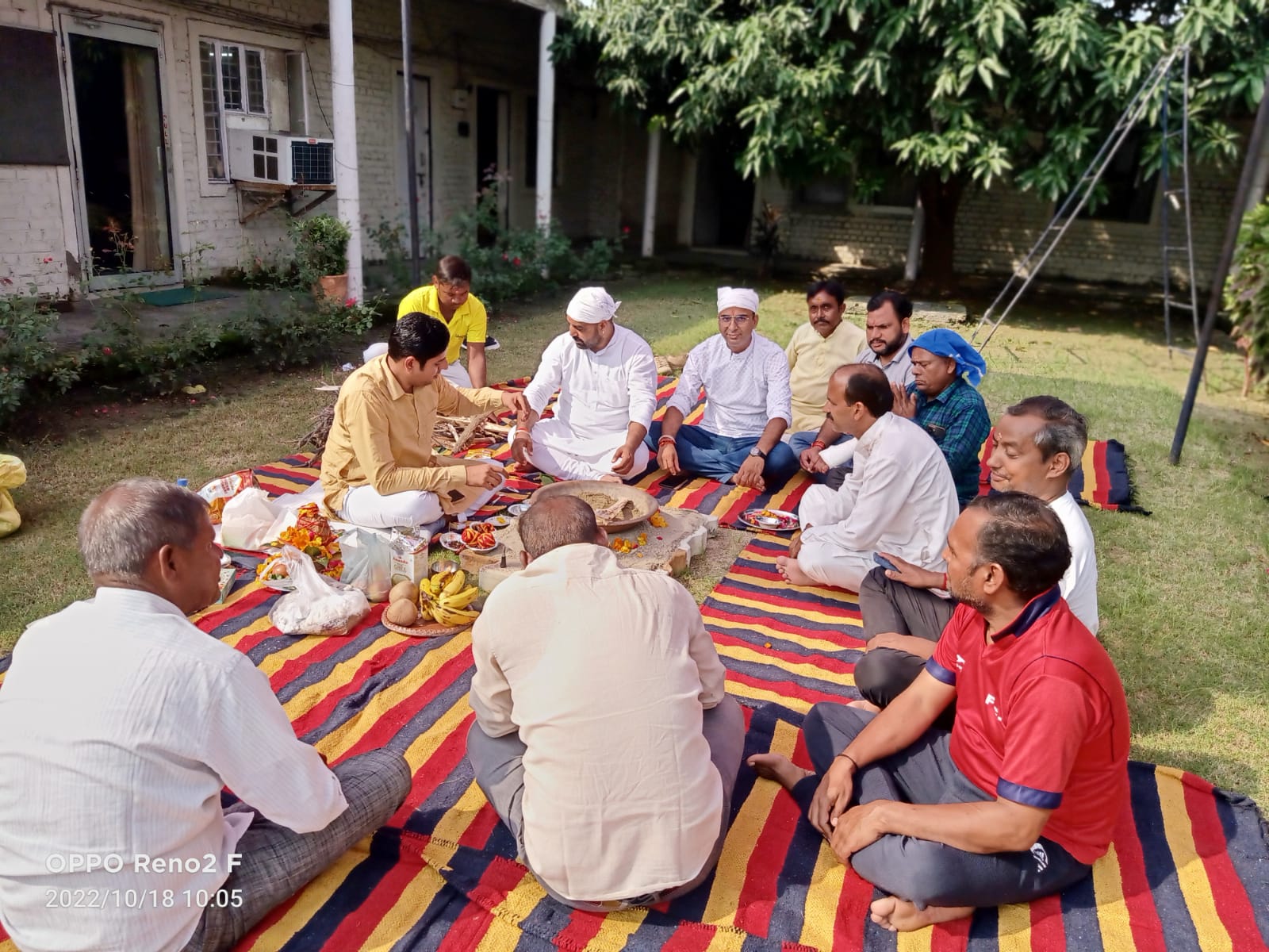 सामिआ ग्रुप ने लग्ज़री फ्लैट्स लॉन्चिंग के लिए करवाया हवन