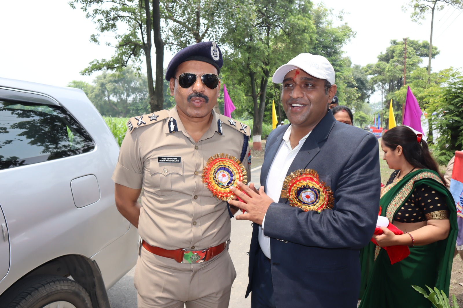 पुलिस लाईन में चल रही 22 वीं प्रादेशिक अन्तर्जनपदीय पुलिस वाहिनी खेलों का पुलिस महानिरीक्षक कुमायूँ रेंज डॉ नीलेश आनंद भरणे द्वारा किया गया समापन