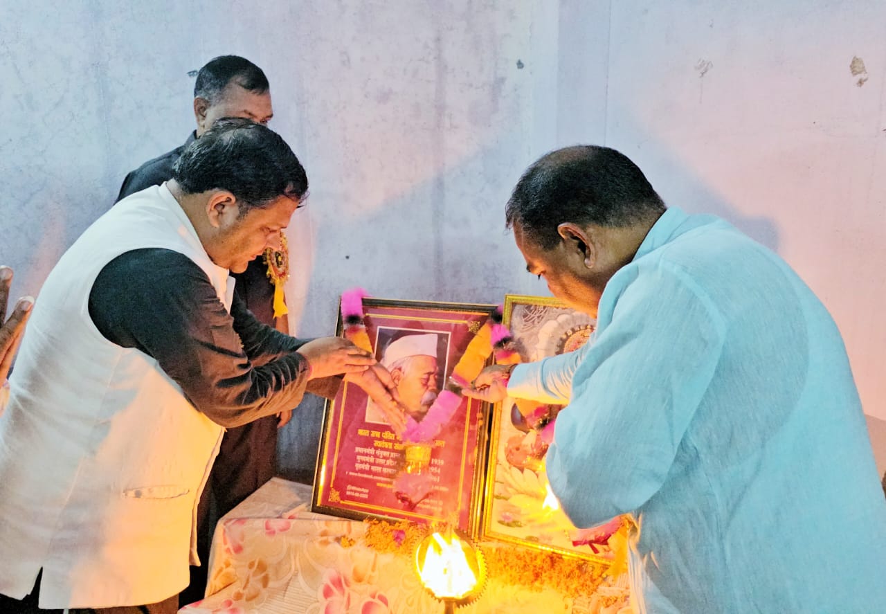 भाजपा प्रदेश मंत्री विकास शर्मा ने भारत रत्न पंडित गोबिंद बल्लभ पंत की जयंती पर उन्हें श्रद्धांजलि अर्पित कर नमन किया  