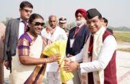 राष्ट्रपति द्रौपदी मुर्मू का विधायक शिव अरोरा ने पंतनगर आगमन पर किया स्वागत