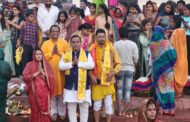 भाजपा आर्थिक प्रकोष्ठ के प्रदेश सह संयोजक भारत भूषण चुघ पूर्वांचल समाज की छठ पूजा में हुए सम्मलित 