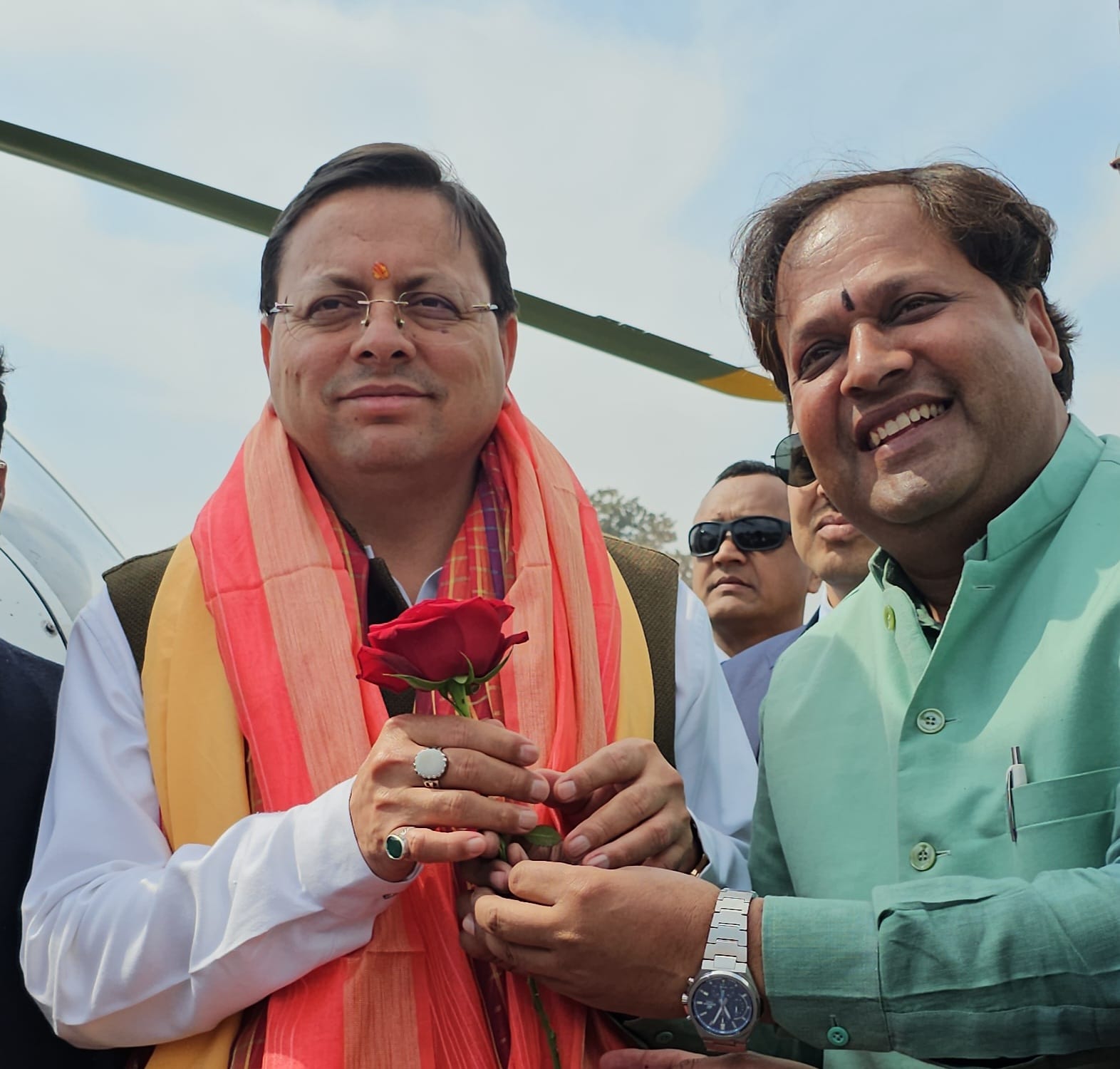 भाजपा प्रदेश मंत्री विकास शर्मा के प्रयास रंग लाये, उजाड़े गये व्यापारियों को बसाने का सीएम धामी ने किया ऐलान