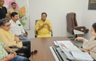 भाजपा प्रदेश मंत्री विकास शर्मा के नेतृत्व में नगर निगम की सहायक नगर आयुक्त को विकास कार्यो के लिये ज्ञापन सौपा 