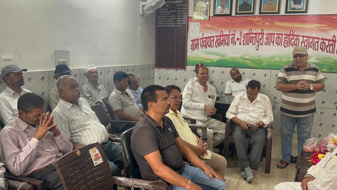 शांतिपुरी मे भी युगपुरुष नारायण दत्त तिवारी को दी गई श्रद्धांजलि