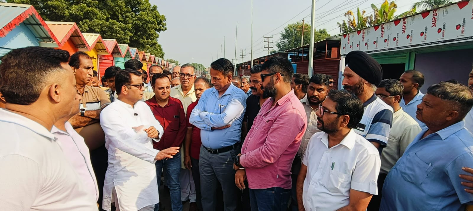 विधायक शिव अरोरा ने जारी करवाया वेंडिग जॉन मे आवंटन प्रकिया आदेश, दीपावली से पहले व्यापारियों को मिलेगी दुकाने  