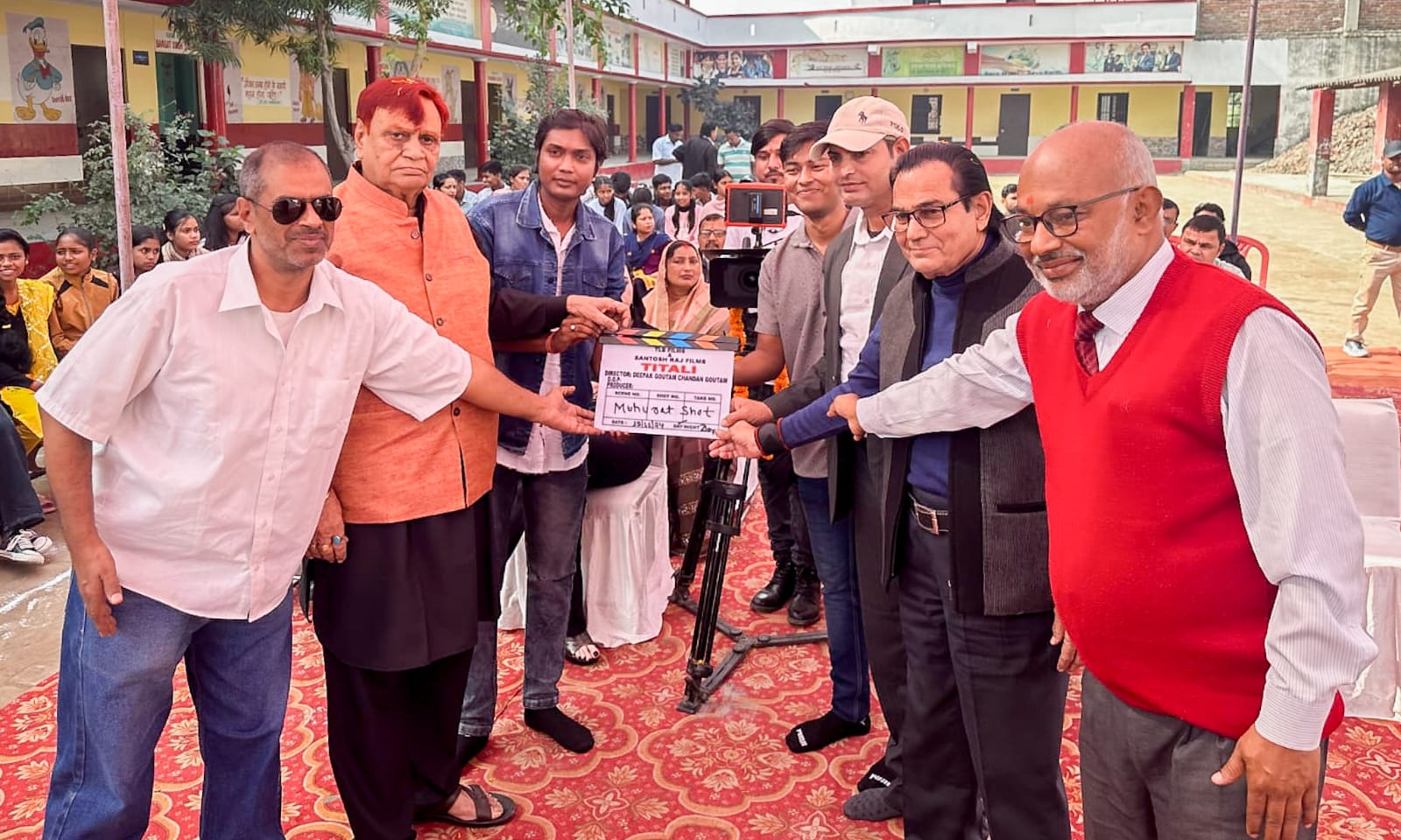 टीएलबी फिल्म्स और संतोष राज फिल्म्स के बैनर तले बन रही 'तितली' फिल्म से बॉलीवुड में कदम रखेंगे चन्दन गौतम