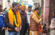 विधायक शिव अरोरा ने रम्पुरा में मेयर प्रत्याशी विकास शर्मा का किया चुनाव प्रचार  