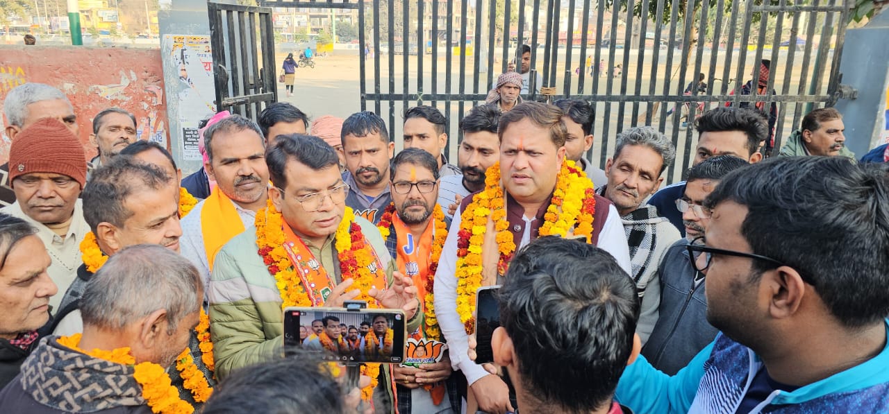 लघु व्यापारियों के समर्थन पर भाजपा मेयर प्रत्याशी विकास शर्मा ने कहा कि व्यापारियों को हर हाल में मिलेगा हक