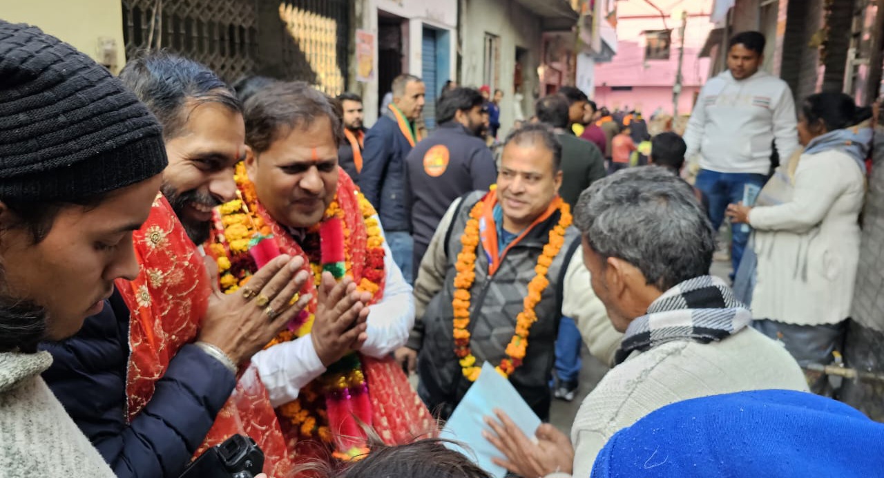 भाजपा मेयर प्रत्याशी विकास शर्मा ने कहा सीएम के मार्गदर्शन में रूद्रपुर बनेगा स्मार्ट सिटी