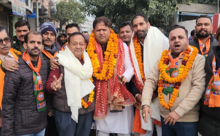 23 जनवरी को पहले मतदान करें और फिर जलपान करें : विकास शर्मा, भाजपा मेयर प्रत्याशी