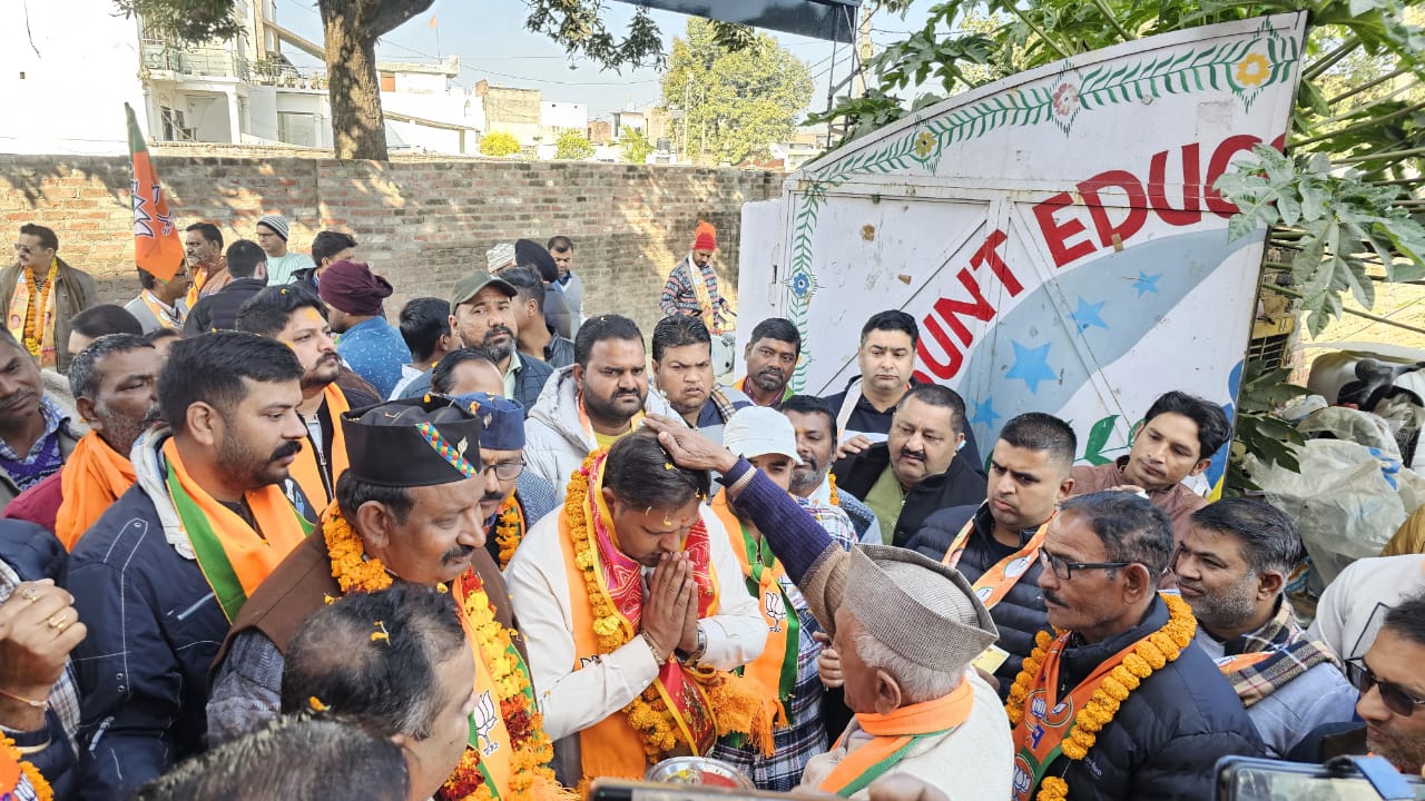 नगर निगम में इस बार हैट्रिक बनायेगी रूद्रपुर की जनता : विकास शर्मा, भाजपा मेयर प्रत्याशी 