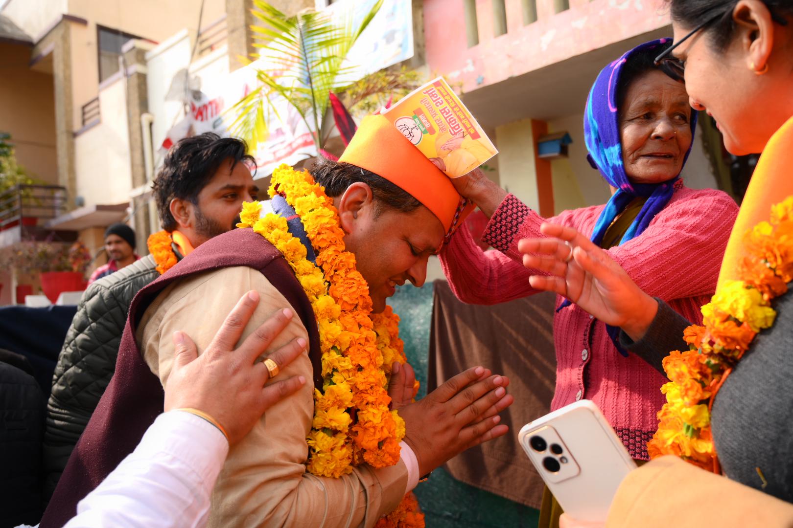 रुद्रपुर का भविष्य भाजपा के हाथ मे ही सुरक्षित :विकास शर्मा, भाजपा मेयर प्रत्याशी 