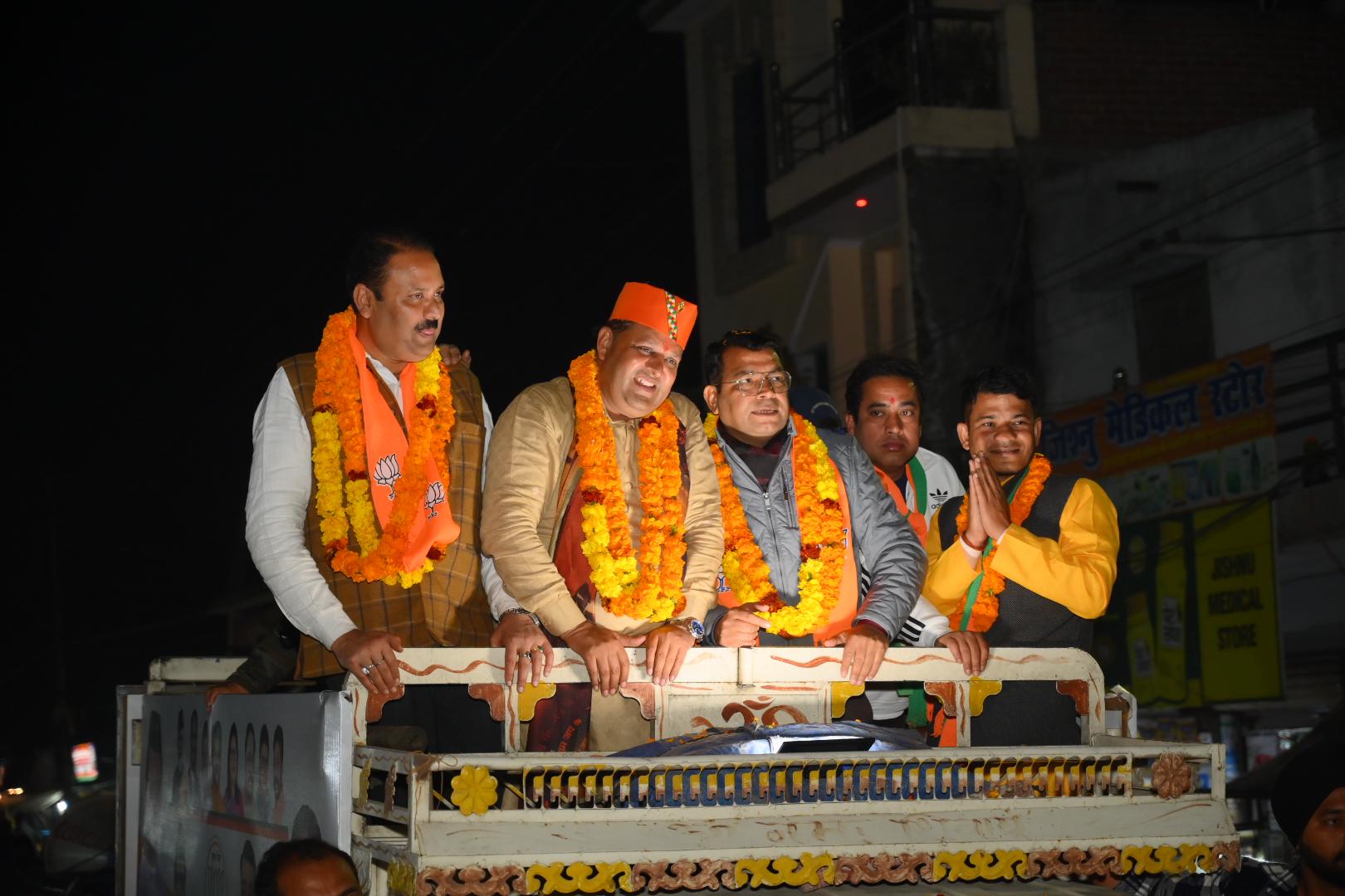 स्मार्ट सिटी बनेगा रुद्रपुर भाजपा मेयर प्रत्याशी विकास शर्मा ने किया दावा