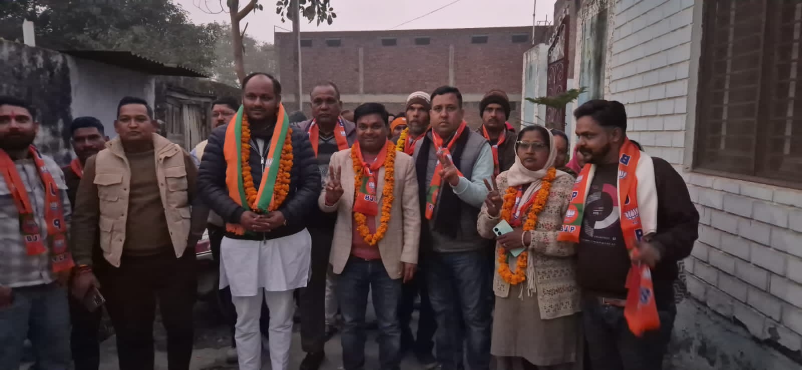 भाजपा मेयर प्रत्याशी विकास शर्मा ने कहा कि वो जनता के सेवक बनकर कर्ज चुकायेंगे 