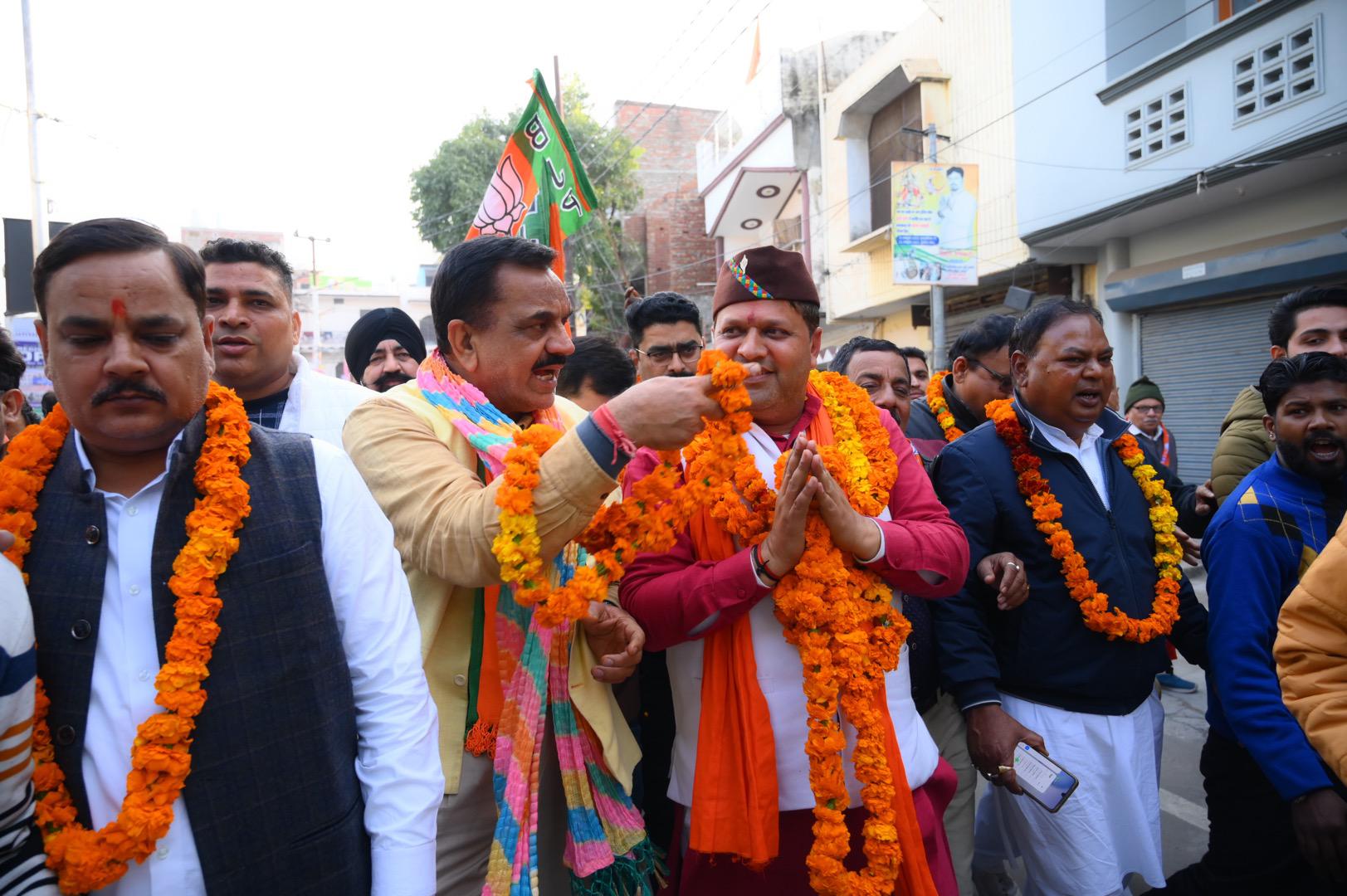 ''अगला मेयर मैं नहीं बल्कि खुद आम जनता होगी'' - विकास शर्मा मेयर प्रत्याशी भाजपा