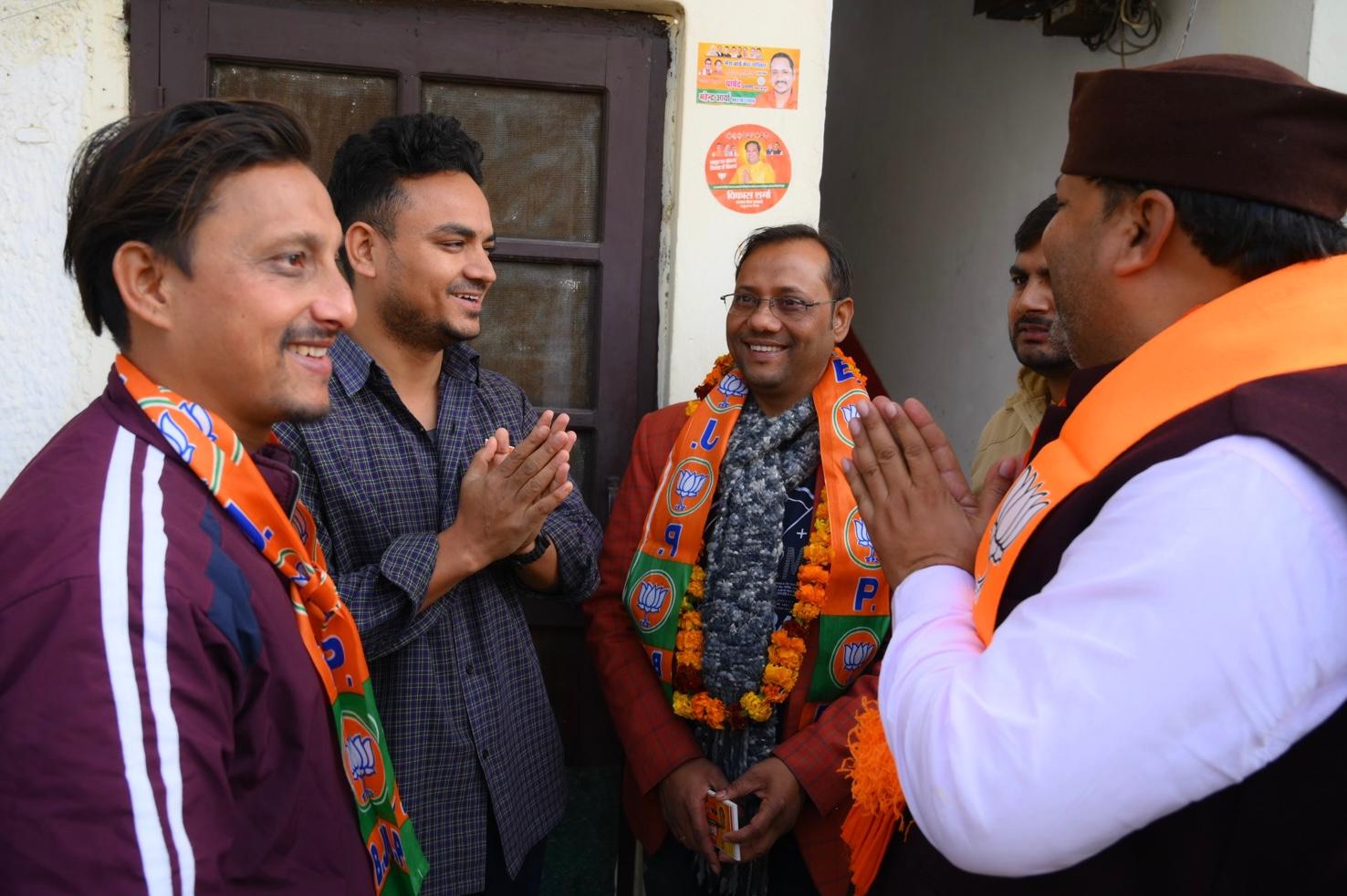 रूद्रपुर के समग्र विकास के लिए ट्रिपल इंजन की सरकार जरूरी : विकास शर्मा, मेयर प्रत्याशी