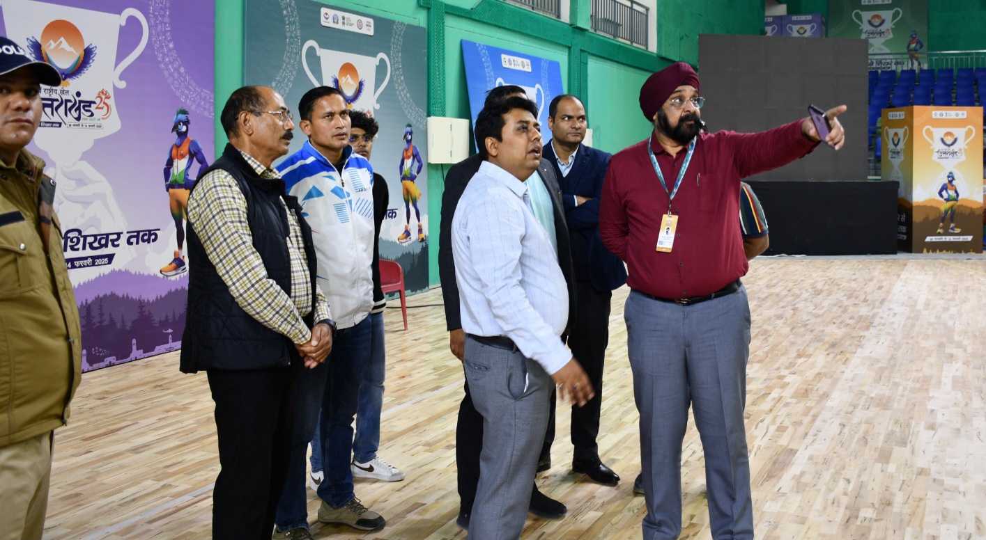 मुख्यमंत्री पुष्कर सिंह धामी 38वें राष्ट्रीय खेल में 'स्पोर्टस स्टेडियम वैलोड्रोम' में साइकिलिंग पदक विजेताओं को देंगे पुरूस्कार 