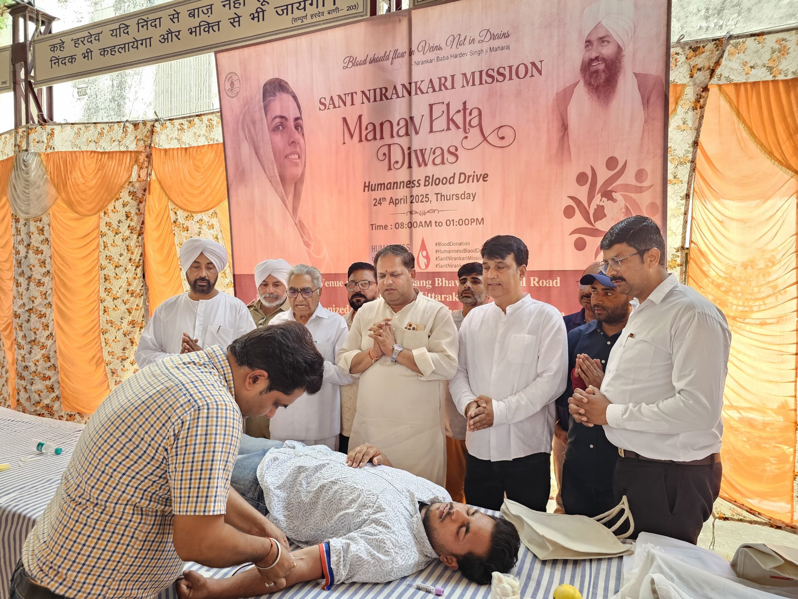 रक्तदान से बड़ा कोई पुण्य नहीं है,इससे लोगो की ज़िन्दगी बचती है : विकास शर्मा