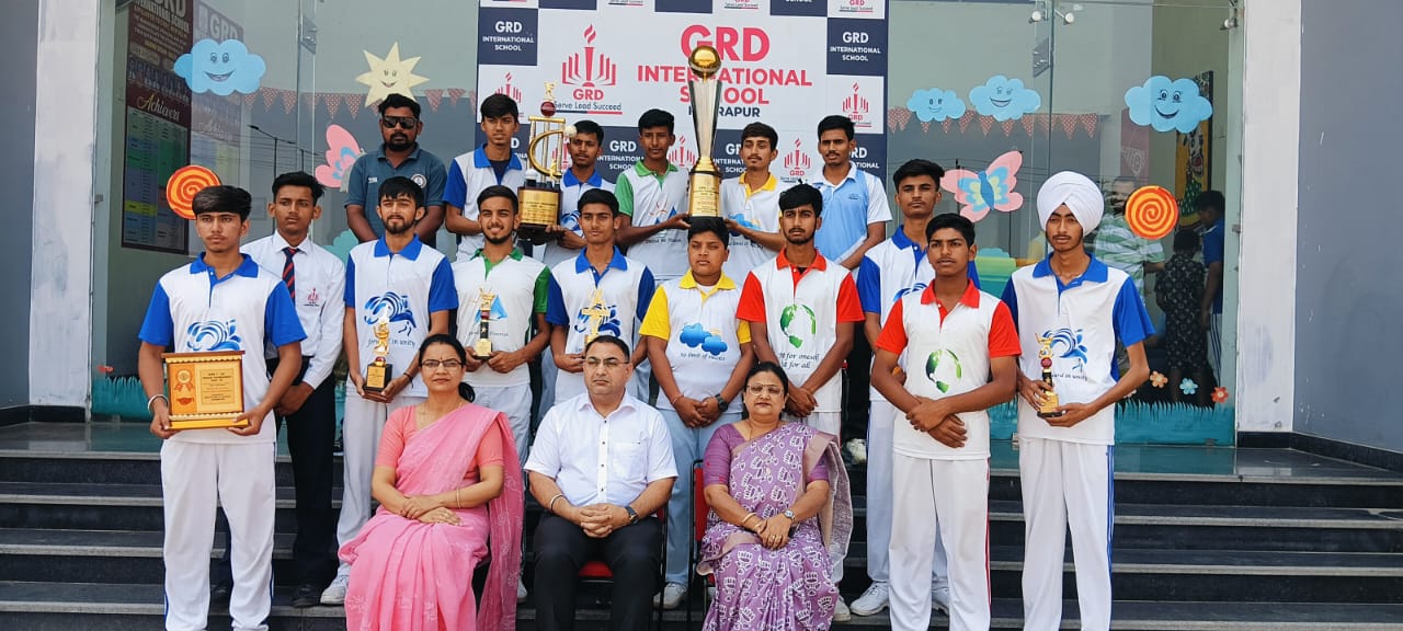 रुद्रपुर का जी०आर०डी० स्कूल बना चैंपियन, डी० पी० एस० टी-10 (2025) क्रिकेट टूर्नामेंट का फाइनल जीत कर ट्रॉफी पर किया कब्जा