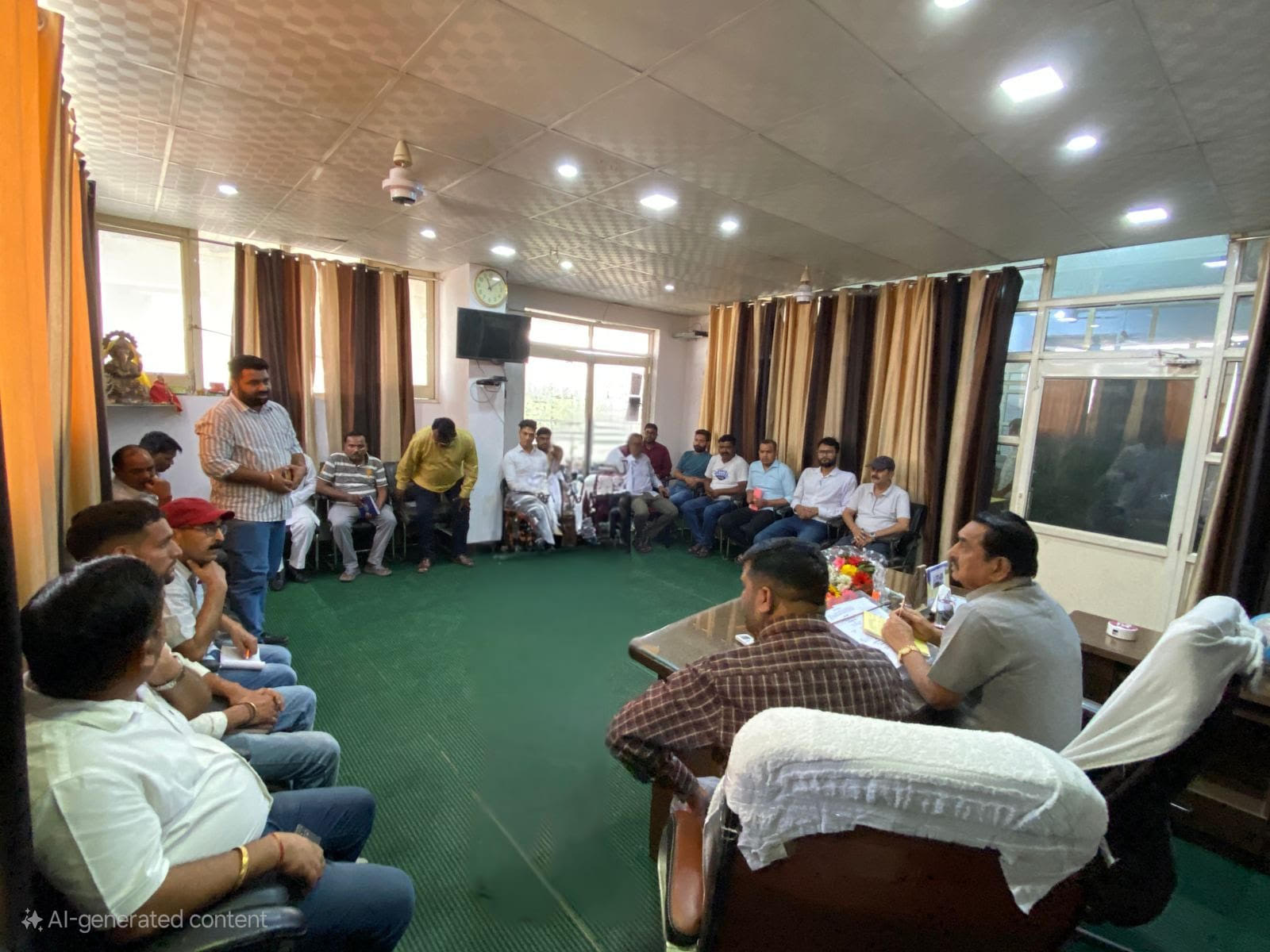 विधायक बेहड़ ने किच्छा नगर पालिका अधिकारियों के साथ मानसून से पूर्व तैयारियों को लेकर की समीक्षा बैठक