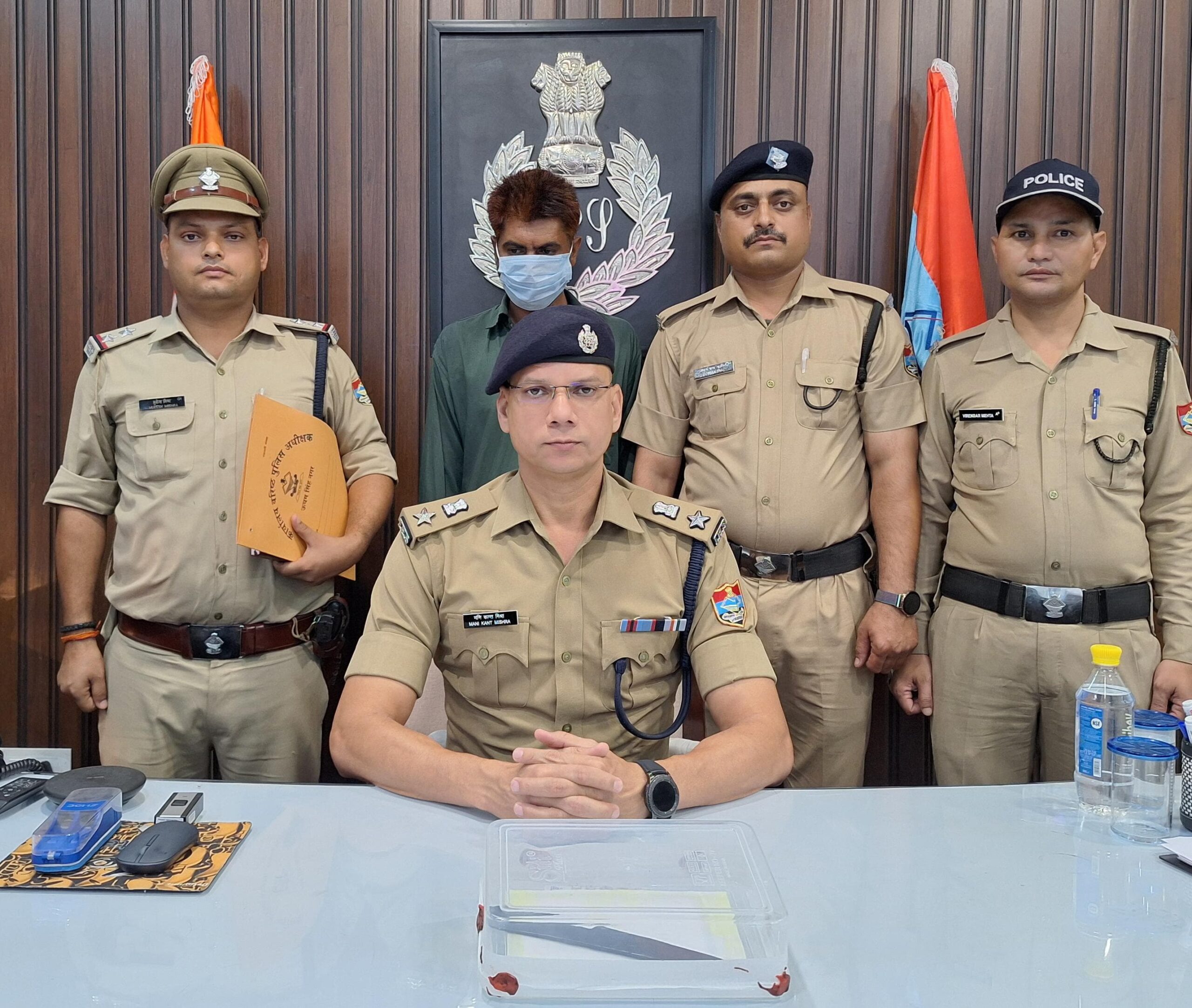 एसएसपी मणिकांत मिश्रा का अपराधियों के विरुद्ध कड़ा रुख: पत्नी के हत्यारा मात्र  24 घंटे में गिरफ्तार