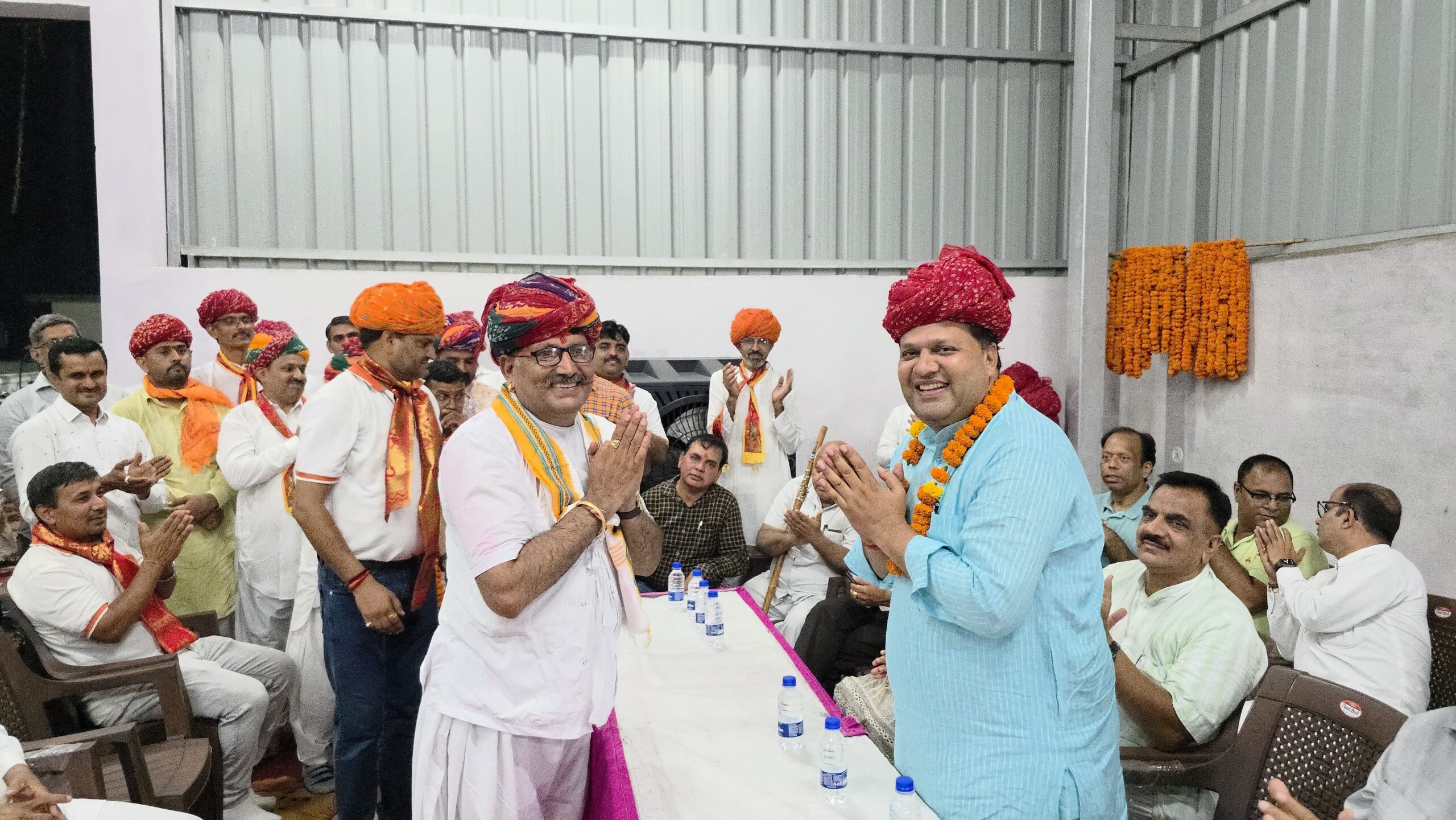 मारवाड़ी समाज ने अमरनाथ यात्रियों का किया भव्य स्वागत