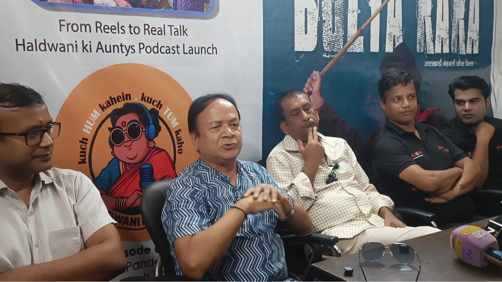 बॉलीवुड फिल्म अभिनेता हेमंत पांडेय ने किया उत्तराखंडी फिल्म 'बोल्या काका' और 'दून एक्सप्रेस' का प्रमोशन