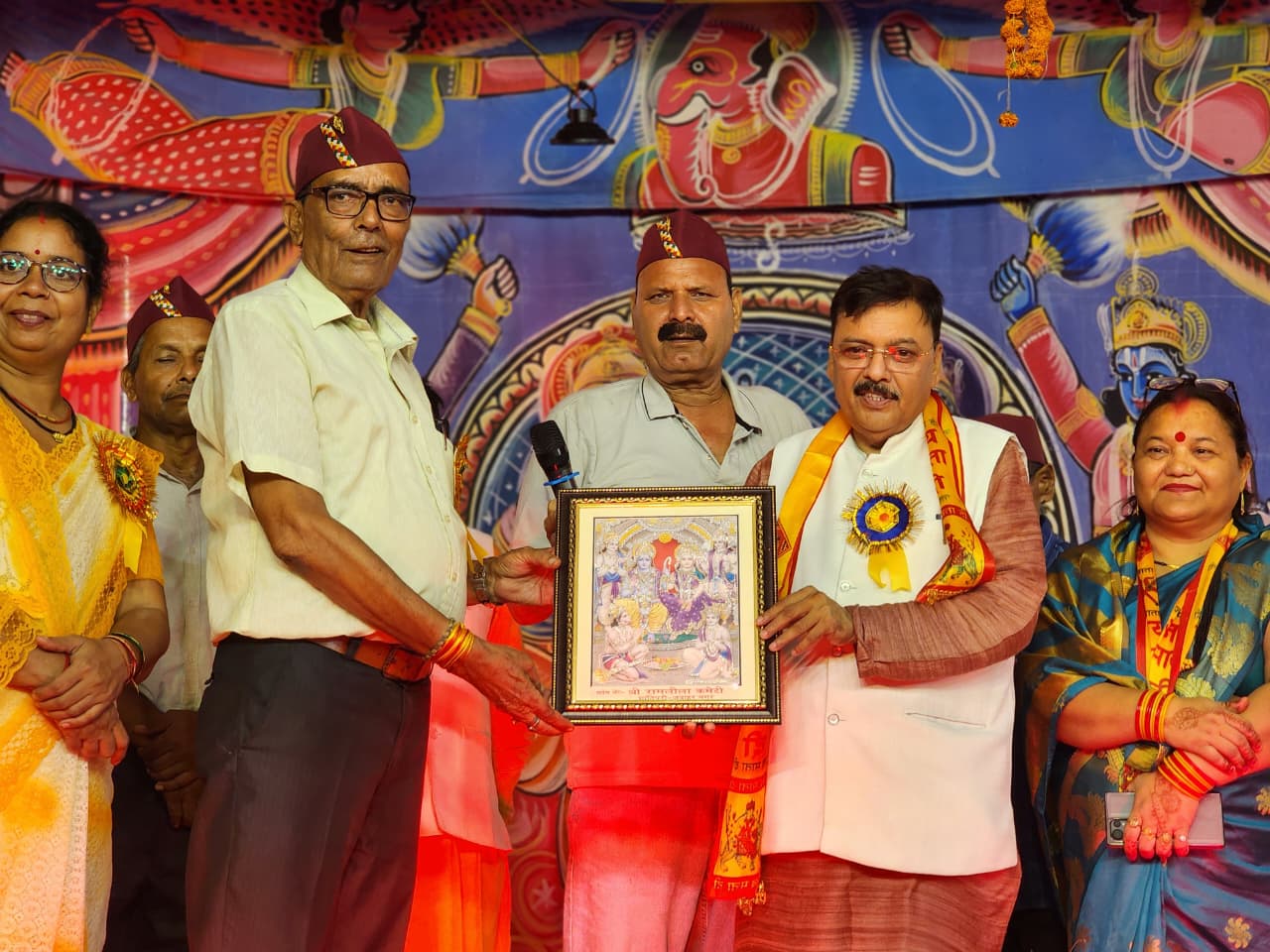 शांतिपुरी रामलीला के छठे दिन का भव्य मंचन, पूर्व विधायक राजेश शुक्ला ने किया शुभारंभ