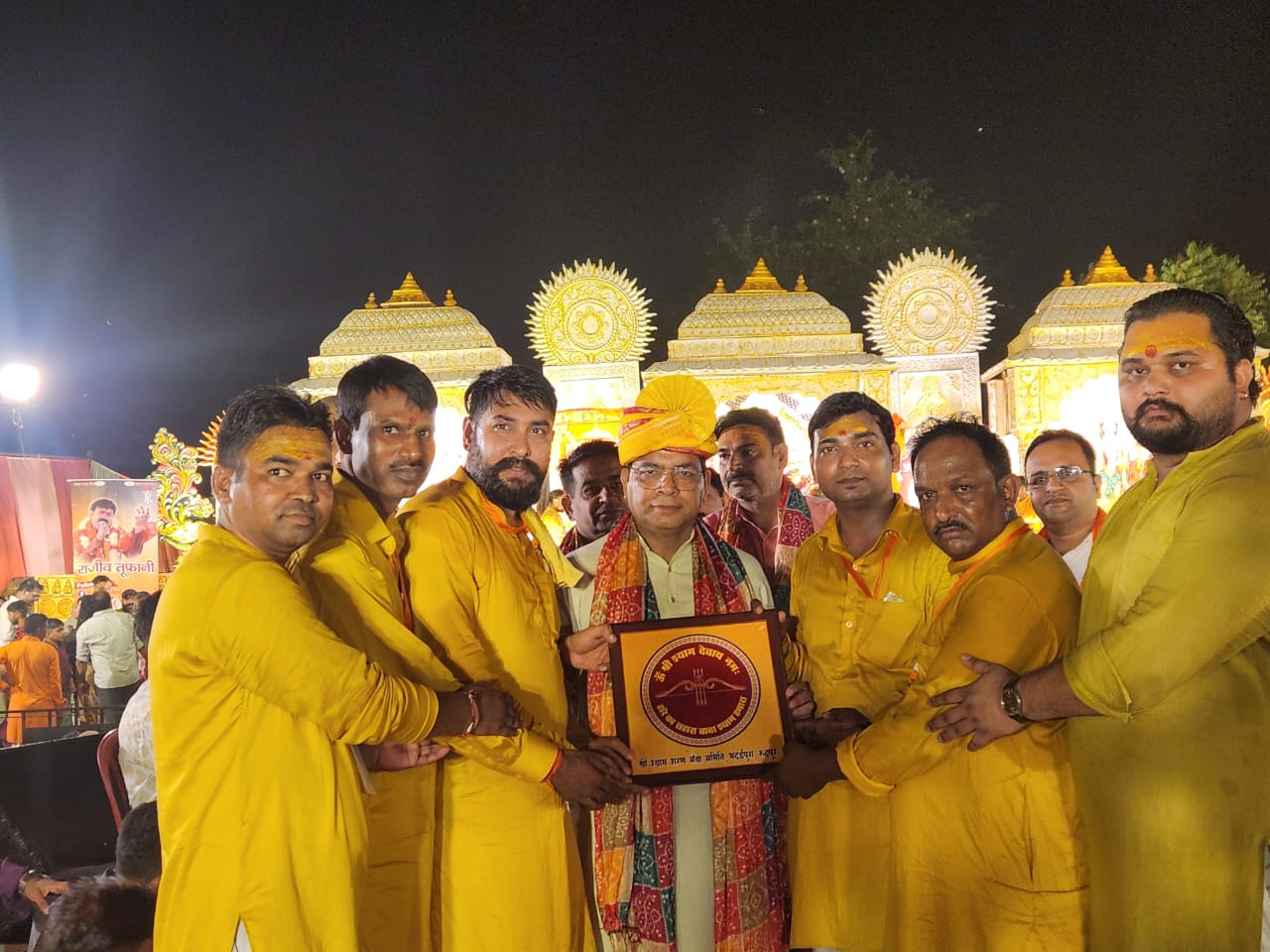 भदाईपुरा में खाटू श्याम दरबार: विधायक शिव अरोरा ने बाबा के चरणों में लगाई हाजिरी, क्षेत्रवासियों की सुख-समृद्धि की कामना