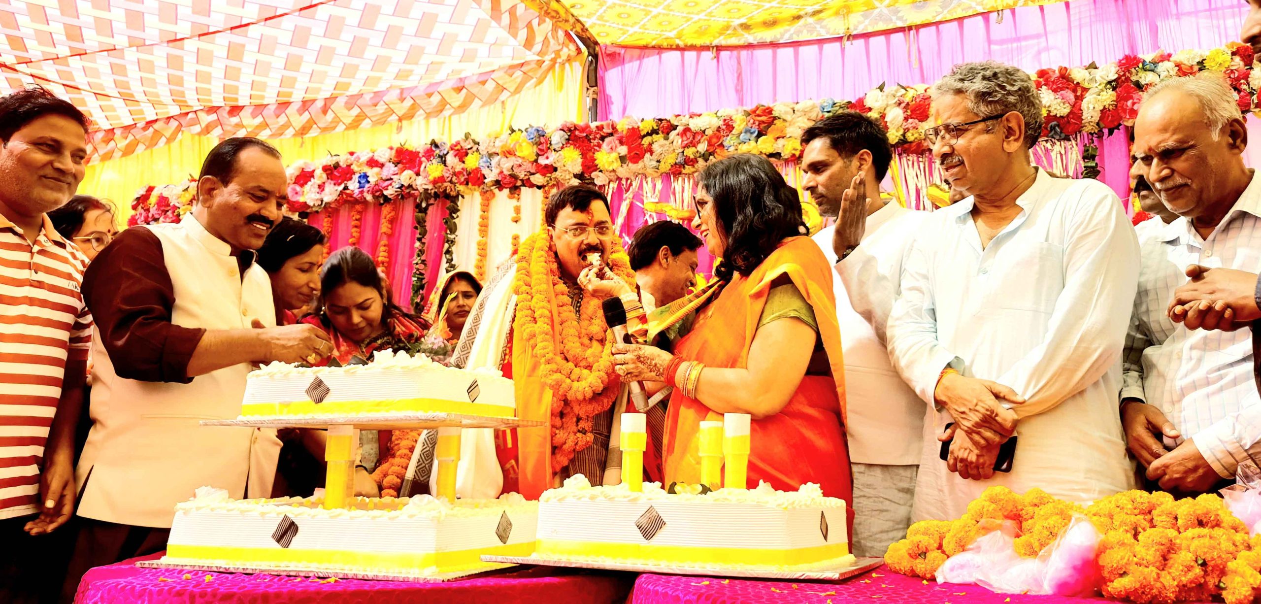 पूर्व विधायक राजेश शुक्ला का जन्मदिन उत्साहपूर्वक मनाया गया, कहा – “मेरा जीवन समाजसेवा को समर्पित है”