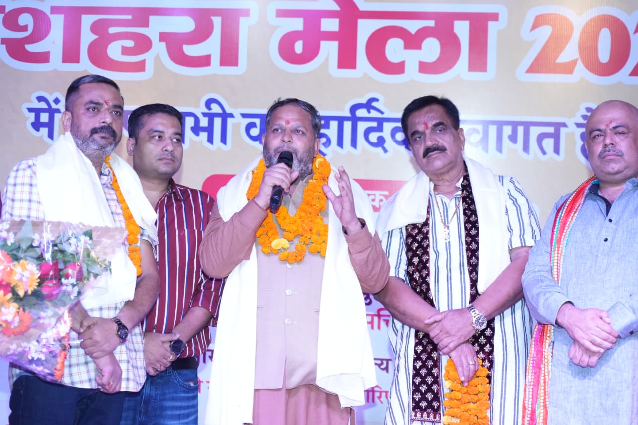 मेले और पर्व संस्कृति के संवाहक : विकास शर्मा