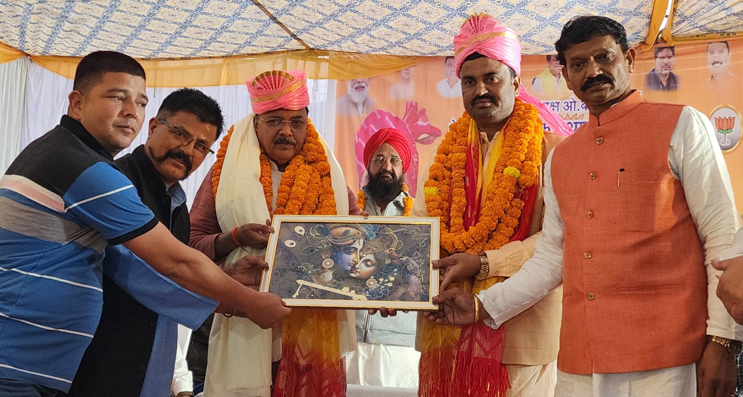 ओबीसी मोर्चा के प्रदेश अध्यक्ष नेत्रपाल मौर्य का भव्य स्वागत, बोले- ‘बूथ स्तर तक संगठन को मजबूत करूंगा’