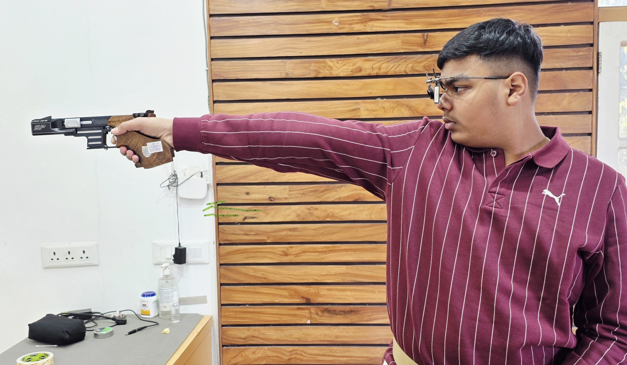 उत्तराखण्ड के युवा पिस्टल शूटर कल्पेश उपाध्याय पुन राष्ट्रीय शूटिंग चैम्पियनशिप में छाये 