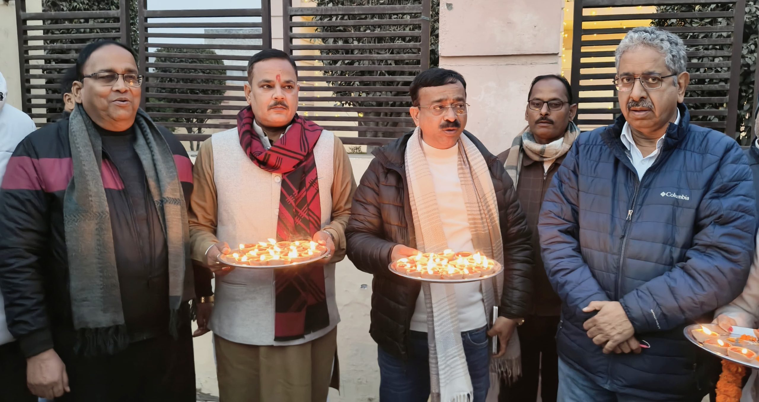 अटल जी की जयंती पर भाजपा जिला कार्यालय में दीपोत्सव का आयोजन