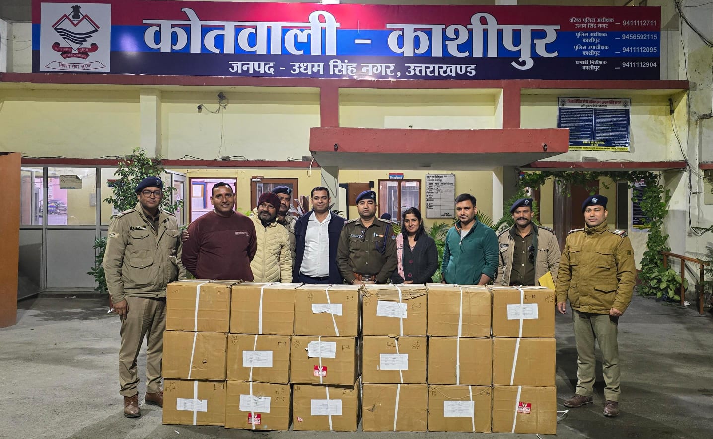 एसएसपी मणिकांत मिश्रा का नशा तस्करों पर बड़ा प्रहार, काशीपुर में 1.32 करोड़ रुपये के 43,950 नशीले इंजेक्शन जब्त