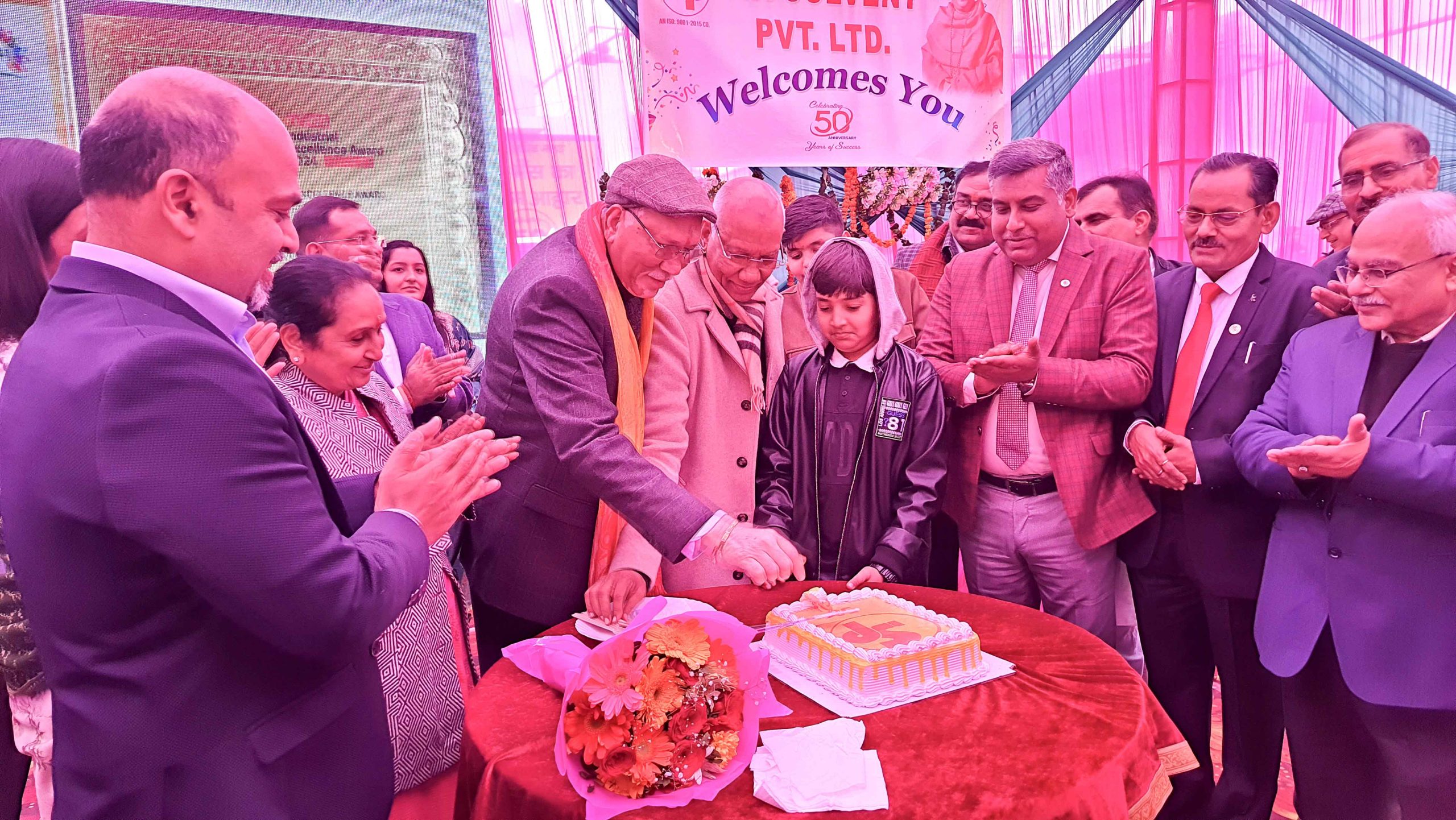 एस.पी. सॉल्वेंट लिमिटेड के 50 स्वर्णिम वर्ष पूरे, फैक्ट्री परिसर में भव्य गोल्डन जुबली समारोह हुआ संपन्न