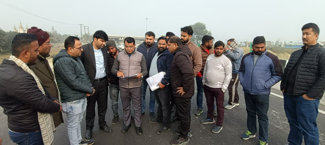 विधायक शिव अरोरा ने एनएचआई अधिकारियों संग किया रुद्रपुर रिंग रोड का स्थलीय निरीक्षण, मार्च 2026 तक जनता को समर्पित होने की उम्मीद
