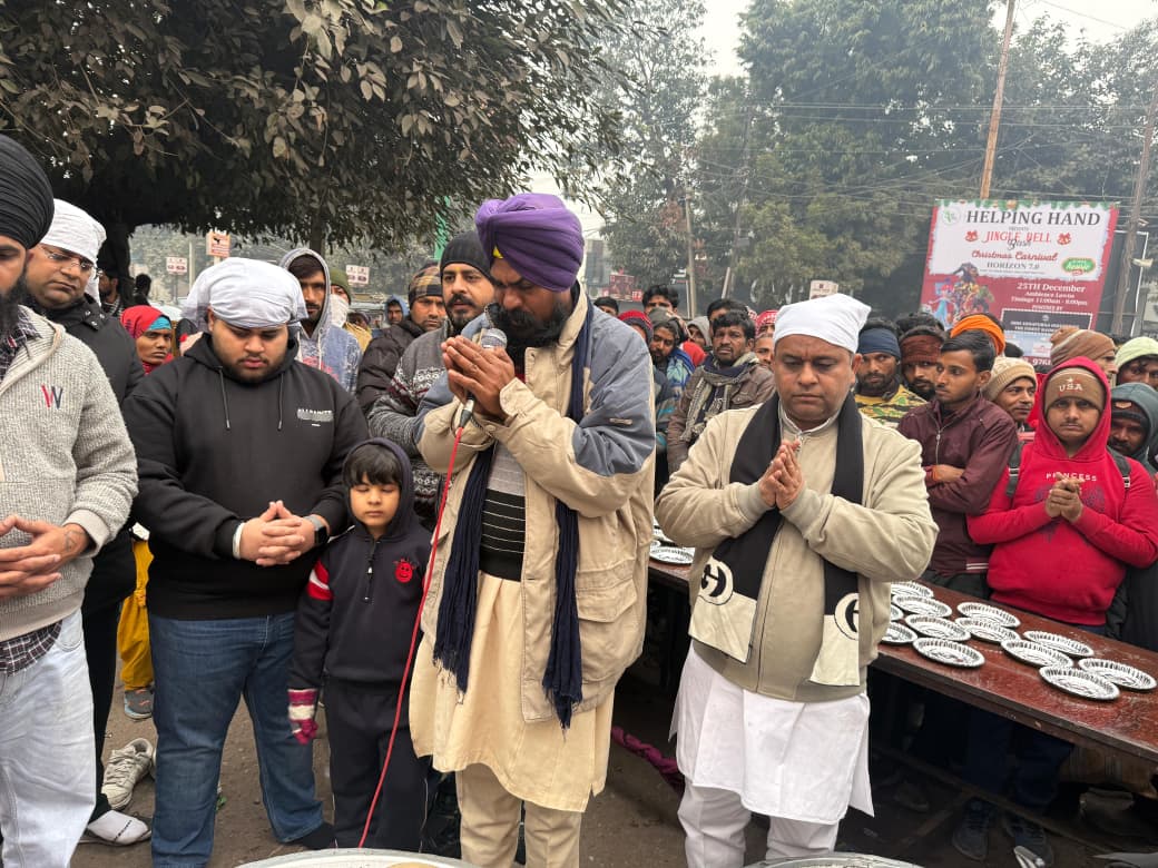 वीर बाल दिवस पर रुद्रपुर में चार साहबजादों की शहादत को नमन, अग्रसेन चौक पर लगा विशाल भंडारा