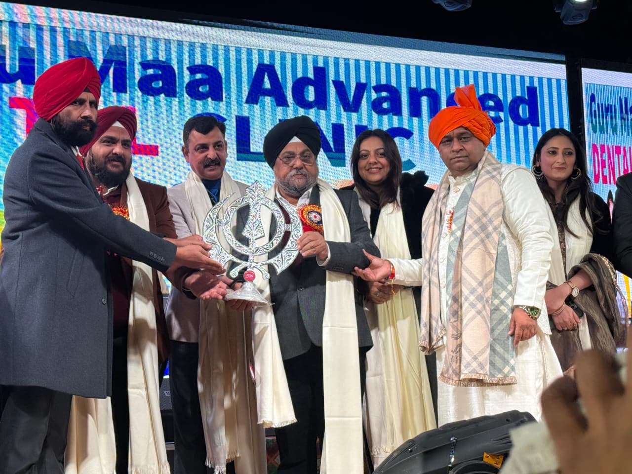 ओमेक्स रिवेरा में ओमेक्स पंजाबी मंच की सांझी लोहड़ी, संस्कृति और भाईचारे का भव्य उत्सव