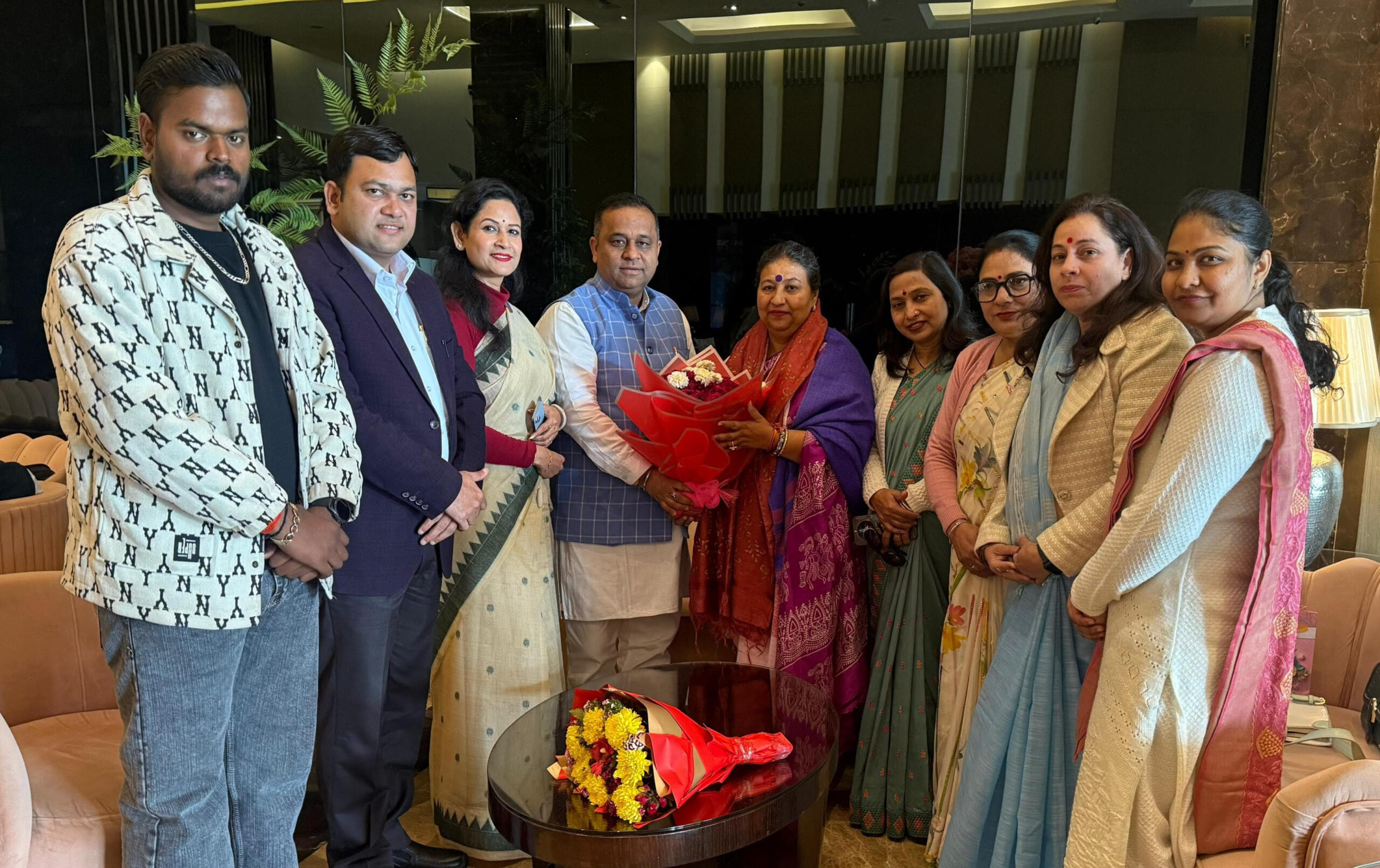 रुद्रपुर पहुंचीं भाजपा महिला मोर्चा प्रदेश अध्यक्ष रुचि भट्ट, कार्यकर्ताओं ने किया जोरदार स्वागत