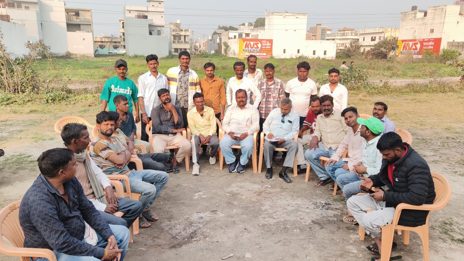 तिलक राज बेहड़ का पुतला जलाने पर कोली समाज में रोष, बैठक कर की कड़ी निंदा