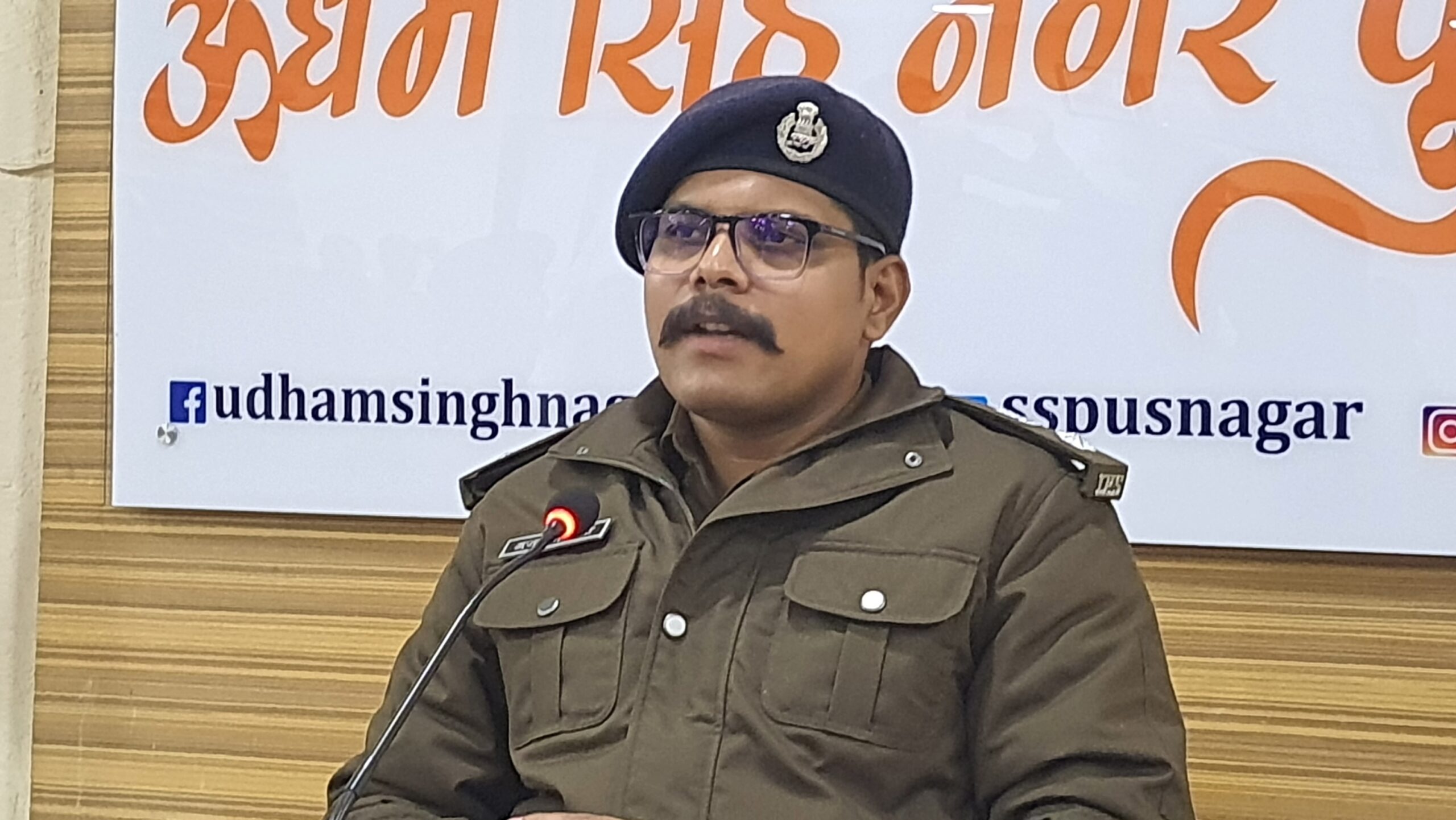 रुद्रपुर में कानून-व्यवस्था पर सख्त संदेश : एसएसपी अजय गणपति की प्राथमिकताएँ तय