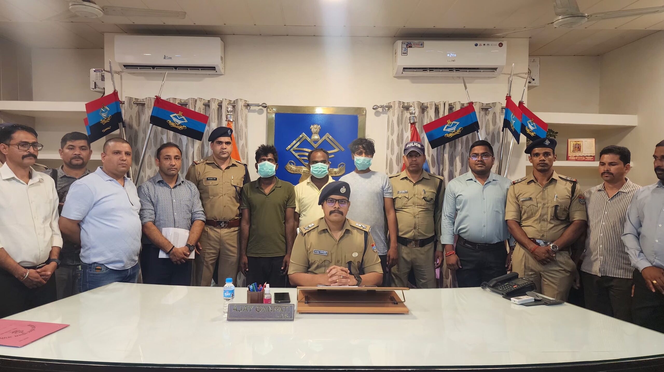 उड़ीसा से आई करोड़ों की गांजा खेप पकड़ी, रुद्रपुर में 558 किलो बरामद, 3 तस्कर गिरफ्तार